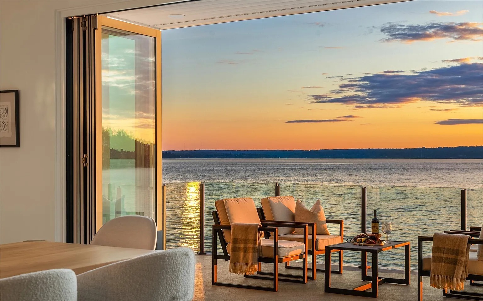 Golden-Hour Terrace
