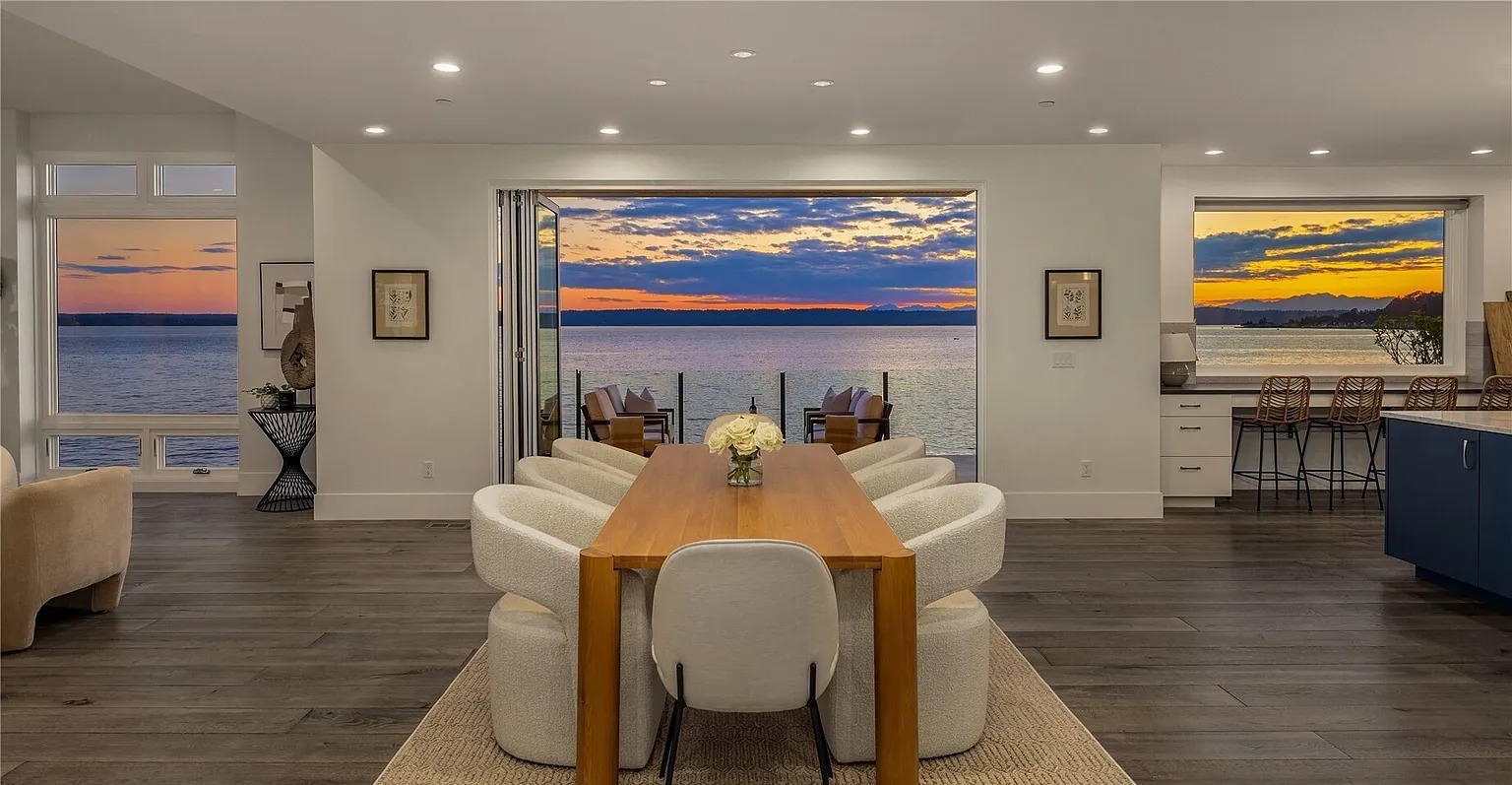 Sunset Waterfront Dining