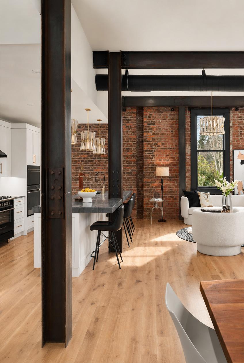 Industrial Loft Kitchen